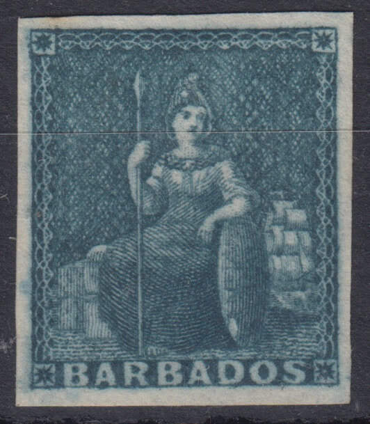 Barbados SG5a (mint)