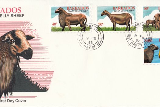 Barbados 1980 | Black Belly Sheep FDC
