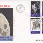 Barbados 1999 30th Anniversary of the First Manned Moon Landing FDC