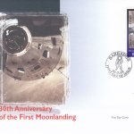 Barbados 1999 30th Anniversary of the First Manned Moon Landing (Private producer) $1.40 stamp only FDC