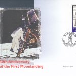 Barbados 1999 30th Anniversary of the First Manned Moon Landing (Private producer) $1.15 stamp only FDC