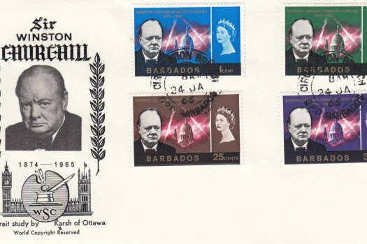 Barbados 1966 | Winston Churchill Commemoration FDC