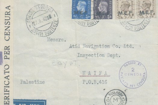 Tatty cover, where the stamps were worth more because they were left on the envelope.