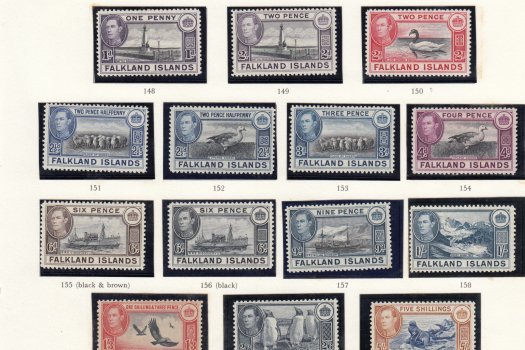 A good page of Falkland Island stamps, worth continuing as it's missing just one stamp