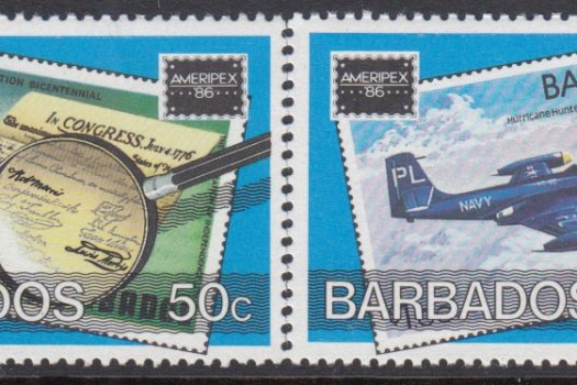 Barbados SG817-820 | Ameripex 1986 International Stamp Show Chicago