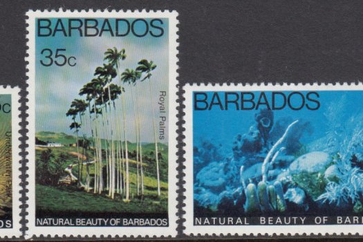 Barbados SG577-580 | Natural Beauty of Barbados