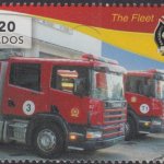 70th Anniversary of the Barbados Fire Service - $2.20 stamp