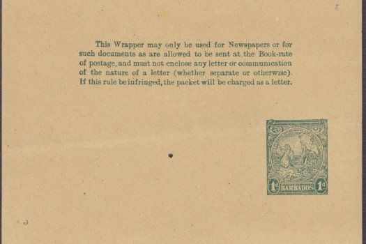 Barbados 1938 | Newspaper Wrapper 1d green HG6