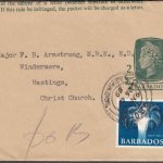 Barbados 1965 | Newspaper Wrapper 2c deep green Used