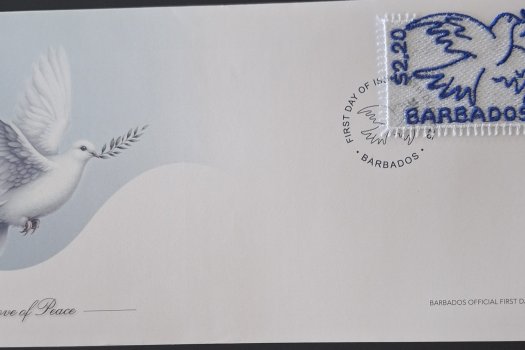 Barbados 2025 | Dove of Peace FDC