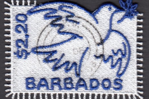 Barbados Dove of Peace stamp 2025 - used (CTO)