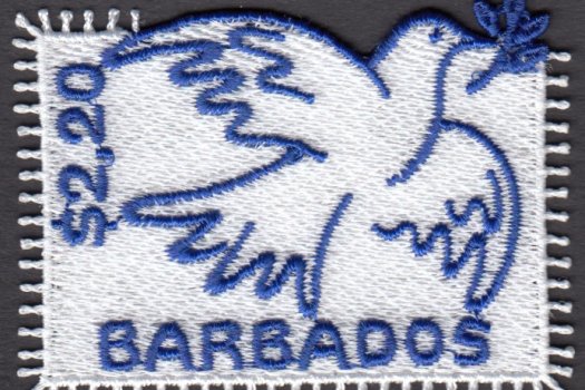 Barbados Dove of Peace stamp 2025