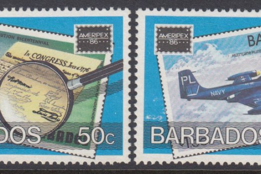 Barbados SG817-820 | Ameripex 1986 International Stamp Show Chicago (Used)