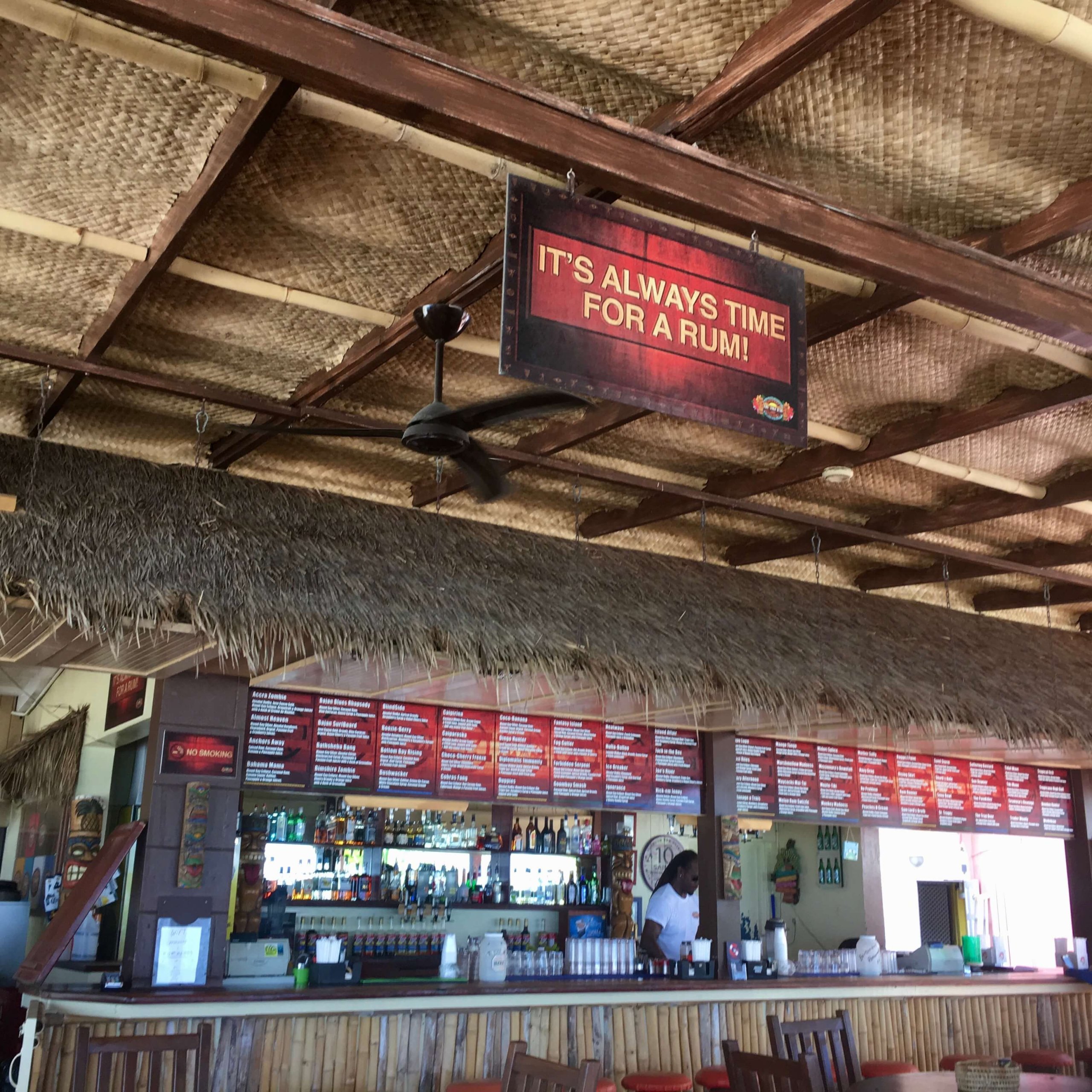 It's always time for a Rum in Barbados.