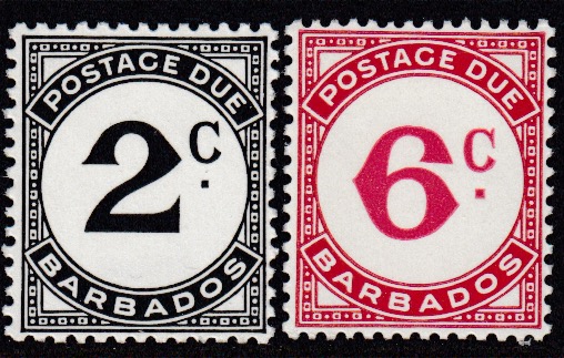 Barbados SGD12-D13 | Postage Due 1974 p13