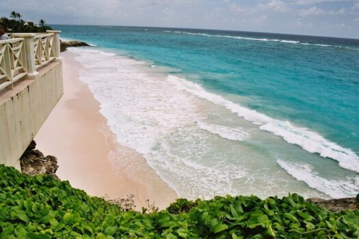 Pink Sand on Crane Beach, Barbados