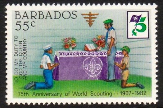 Barbados SG711